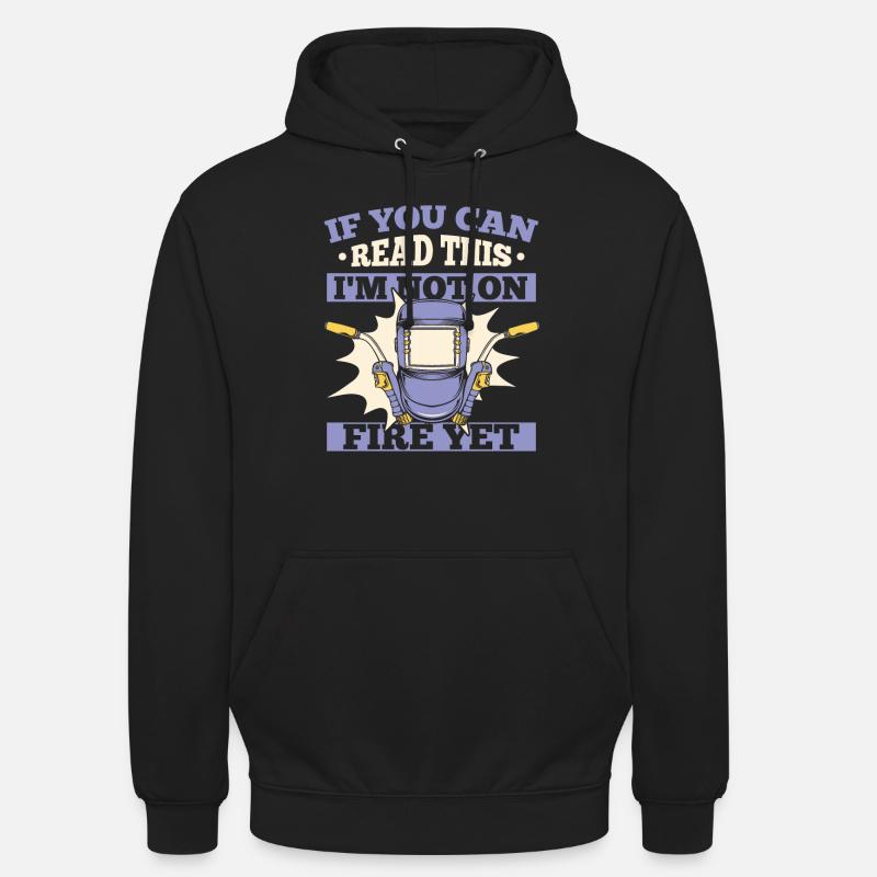 Welder locksmith funny - Unisex Hoodie - black