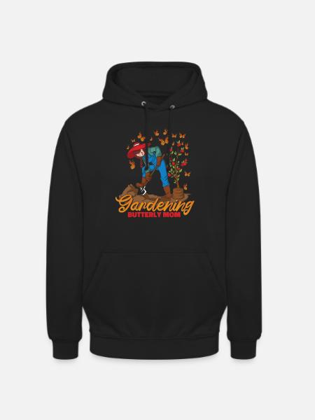 Hobbygärtner Garten Mutter - Unisex Hoodie - Schwarz