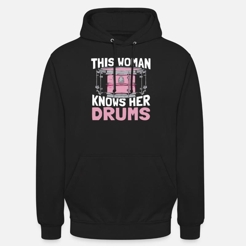 Drums Drummer Drummer - Unisex Hoodie - black