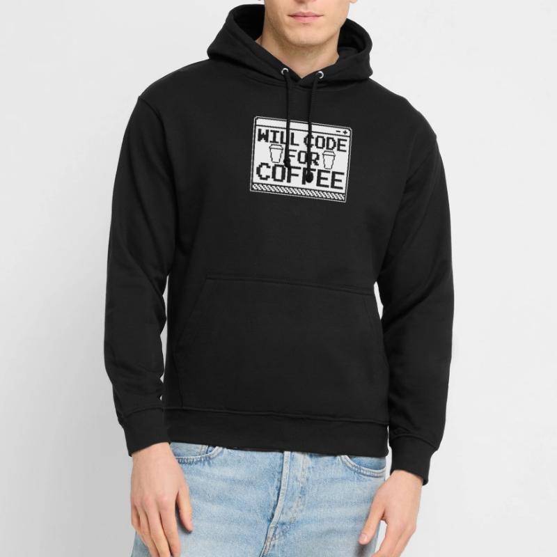 Entwickler Coder Programmierer Kaffee Unisex Hoodie