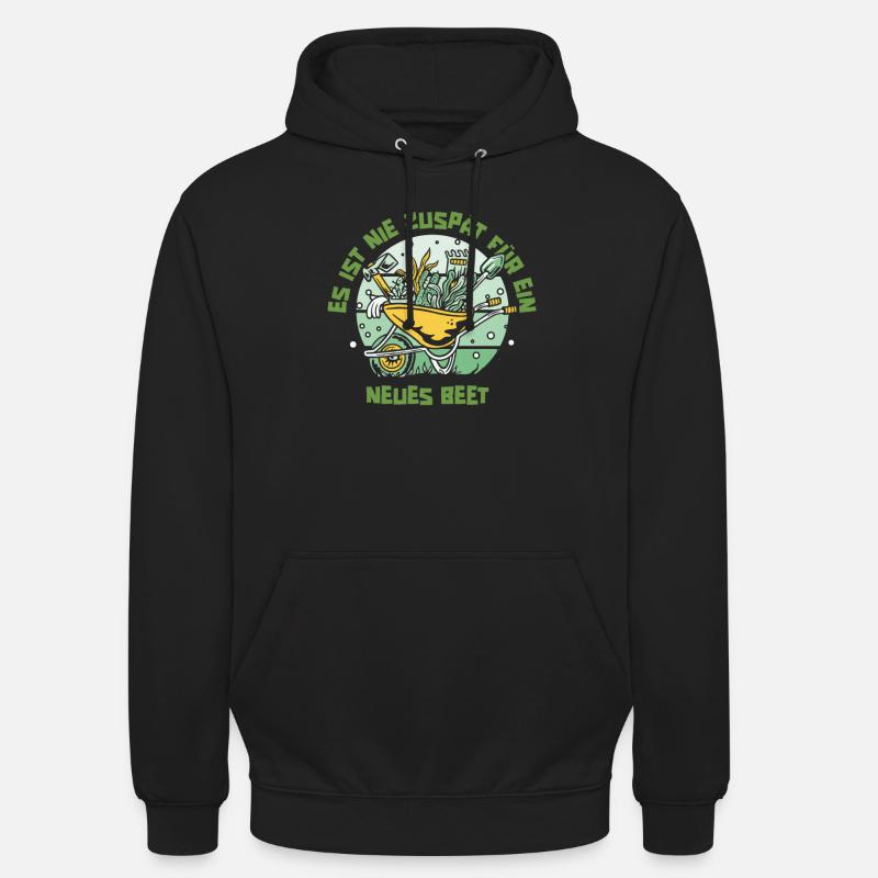 Hobbygärtner Garten Witzig - Unisex Hoodie - Schwarz