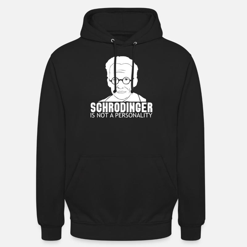 Physique Physiciens Physique quantique - Sweat-shirt à capuche unisexe - noir