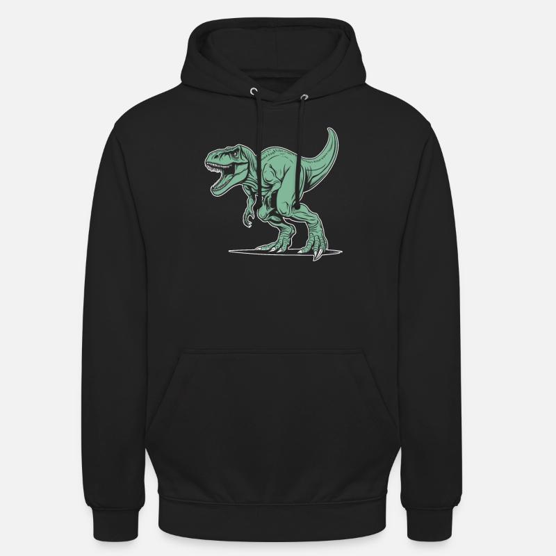 Trex T Rex Dino Grand - Sweat-shirt à capuche unisexe - noir