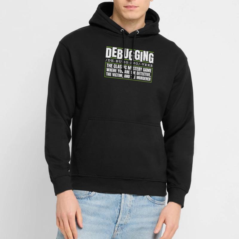 Developer, Coder, Programmer, Debugging Unisex Hoodie