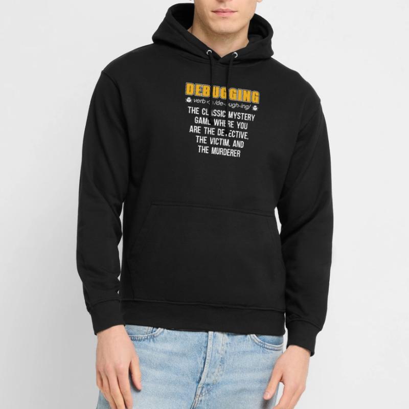 Developer Coder Programmer Funny Debugging Unisex Hoodie