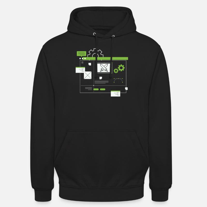 Entwickler Coder Programmierer - Unisex Hoodie - Schwarz