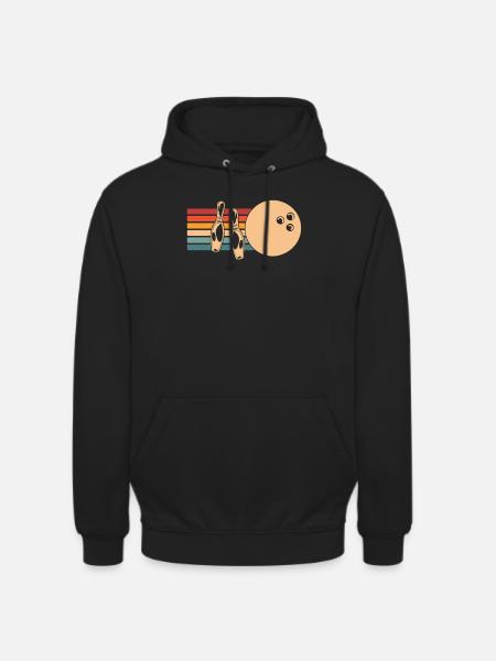 Bowling Bowlen Bowler - Unisex Hoodie - black