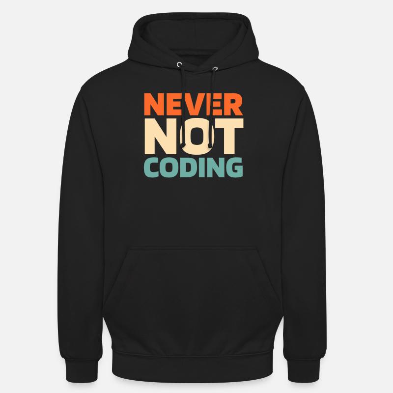 Développeur Codeur Programmeur - Sweat-shirt à capuche unisexe - noir