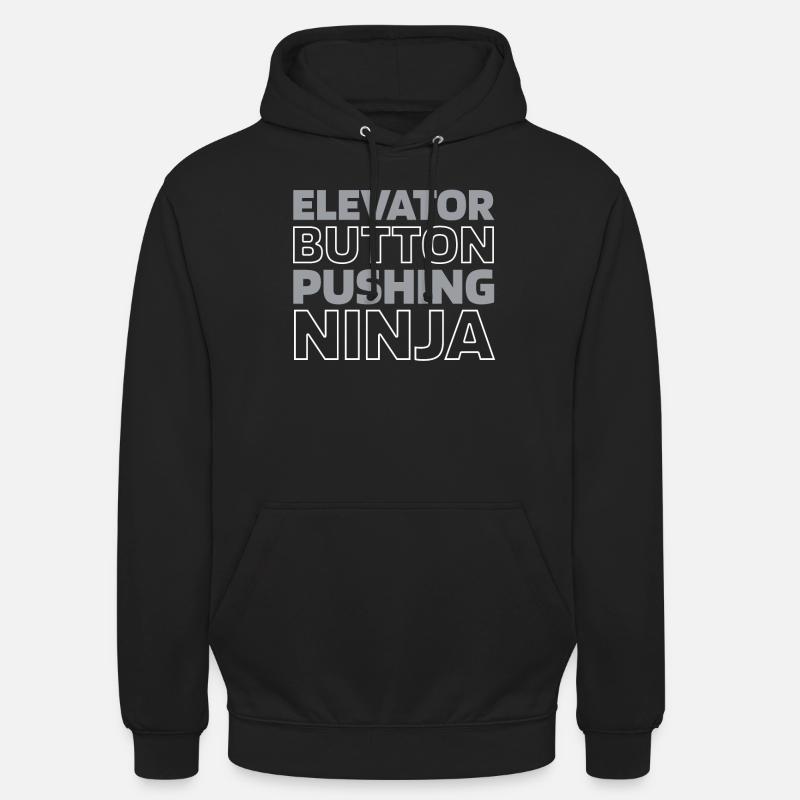 Elevator Elevator - Unisex Hoodie - black