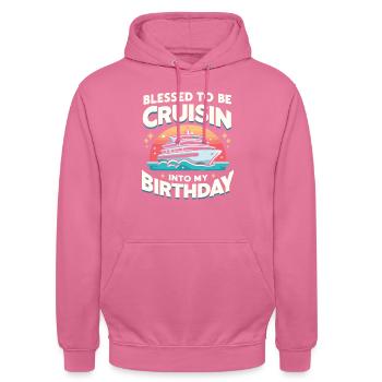 Cruise - Unisex Hoodie - pink - Front - Alina (178cm) & Michal (187cm)