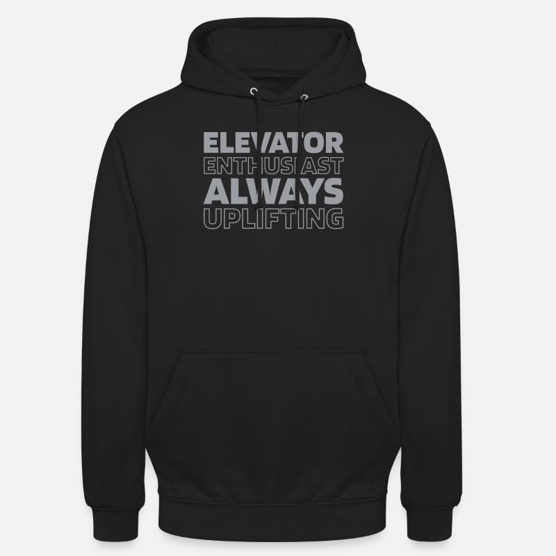 Elevator Elevator - Unisex Hoodie - black