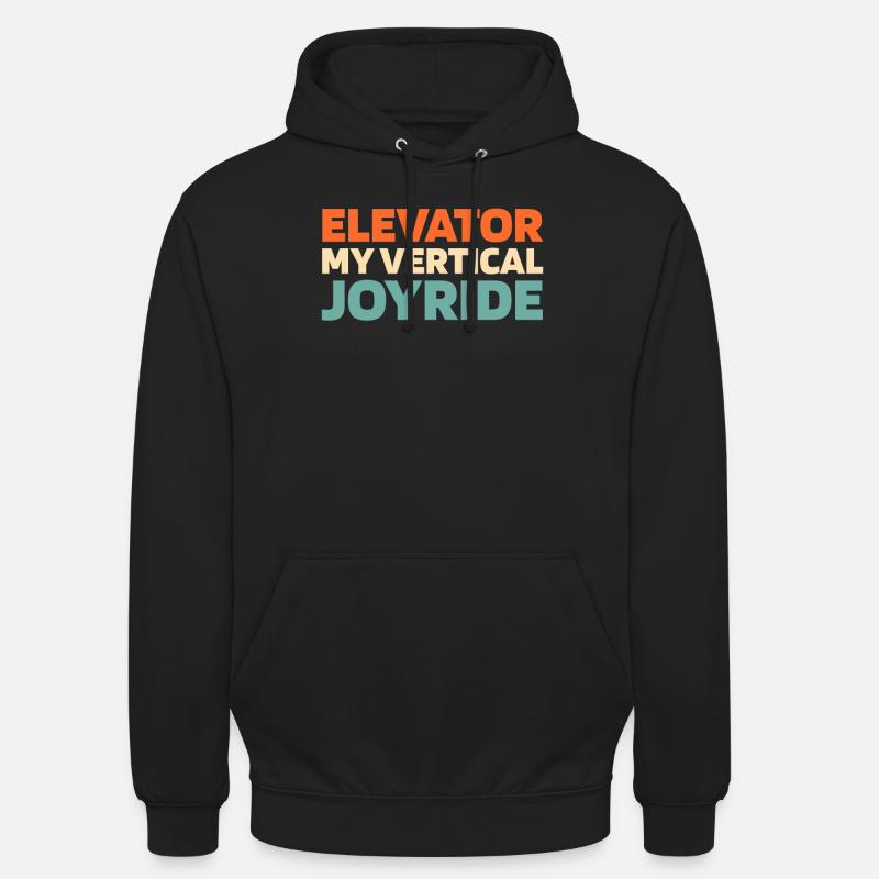 Elevator Elevator - Unisex Hoodie - black