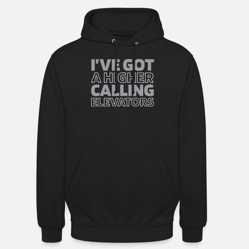 Elevator Elevator - Unisex Hoodie - black
