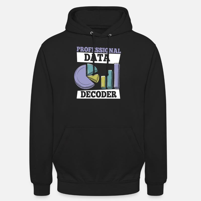 Data Science Data Analyst - Unisex Hoodie - Schwarz