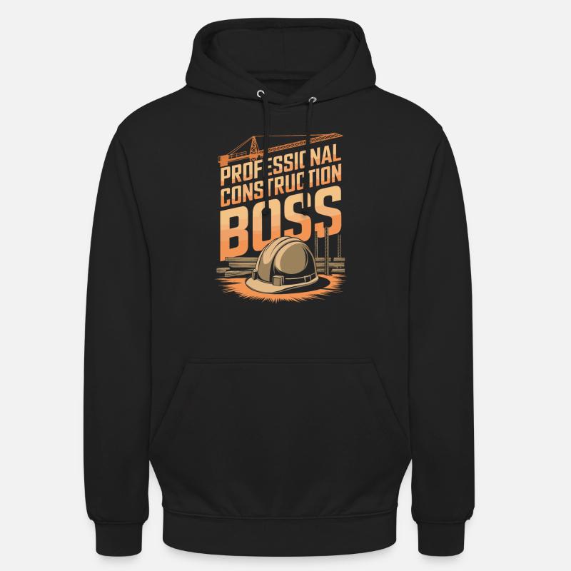 Bauvorarbeiter - Unisex Hoodie - Schwarz