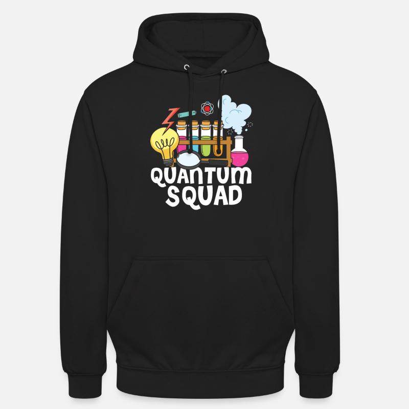 Physics Physique Squad - Sweat-shirt à capuche unisexe - noir