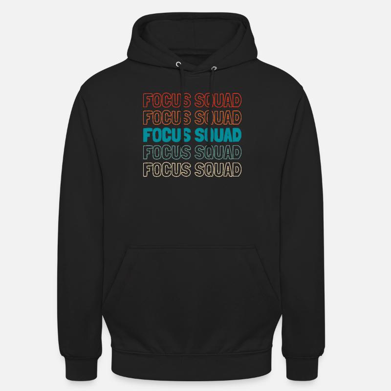 Escouade de chauffeurs - Sweat-shirt à capuche unisexe - noir
