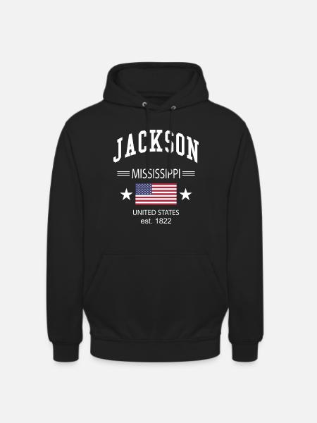 Jackson - Unisex Hoodie - black