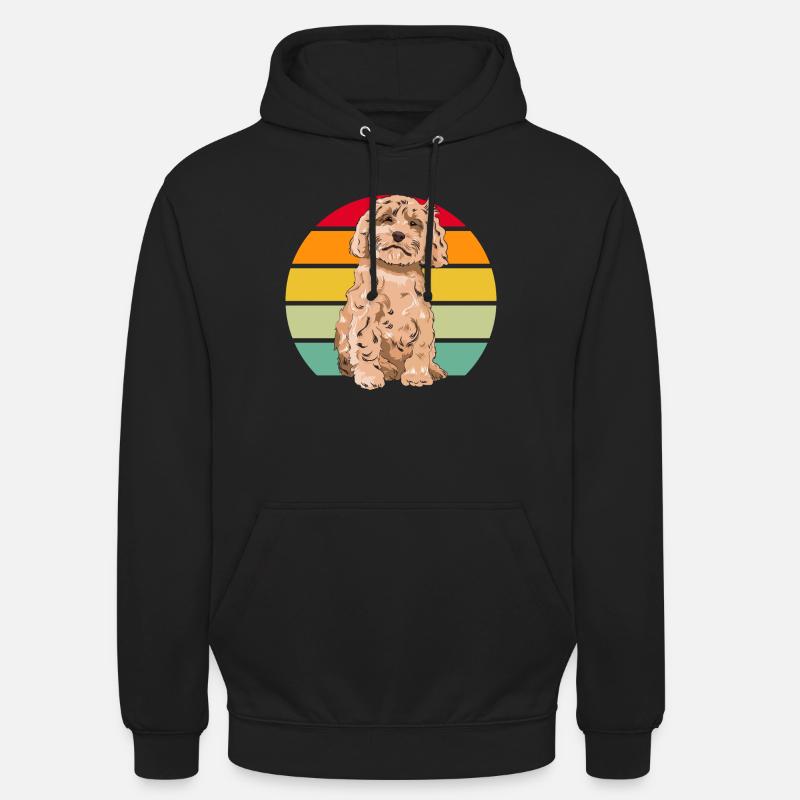 Cockapoo Chien - Sweat-shirt à capuche unisexe - noir