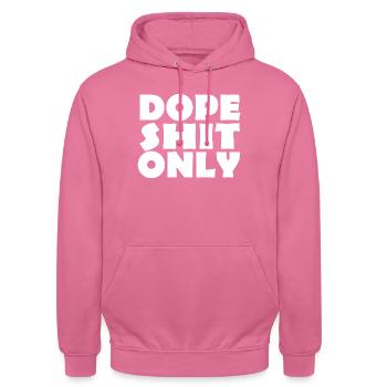 SHIT - Unisex Hoodie - Pink - Vorne - Alina (178cm) & Michal (187cm)