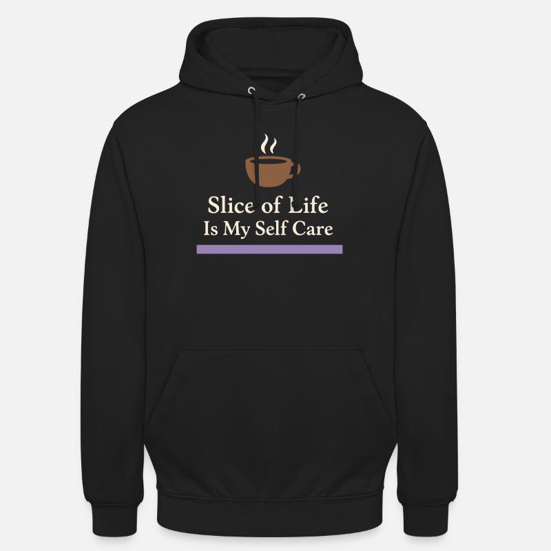 Introverti d’anime Weeb canapé - Sweat-shirt à capuche unisexe - noir