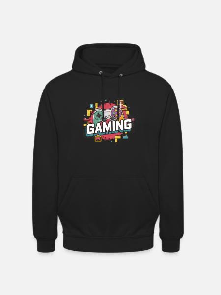 Gaming - Controllers - Unisex Hoodie - black