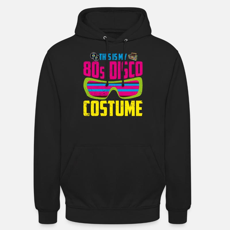 80er - Unisex Hoodie - Schwarz