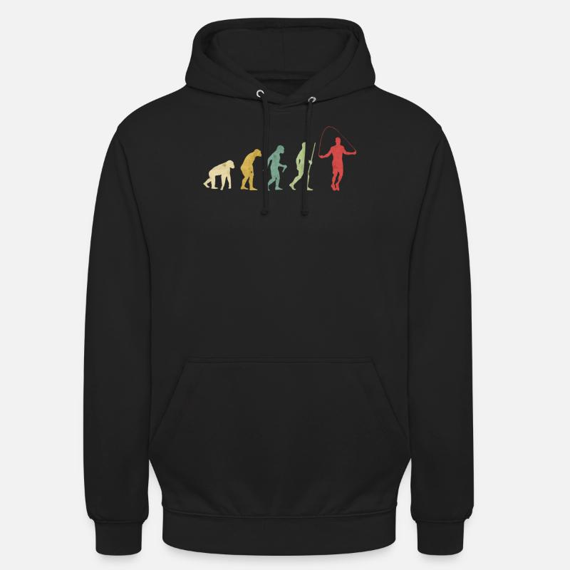 Sprungseilentwicklung - Unisex Hoodie - Schwarz