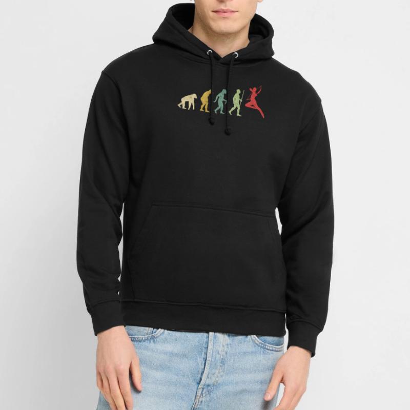Archery Bow and Arrow Evolution Unisex Hoodie