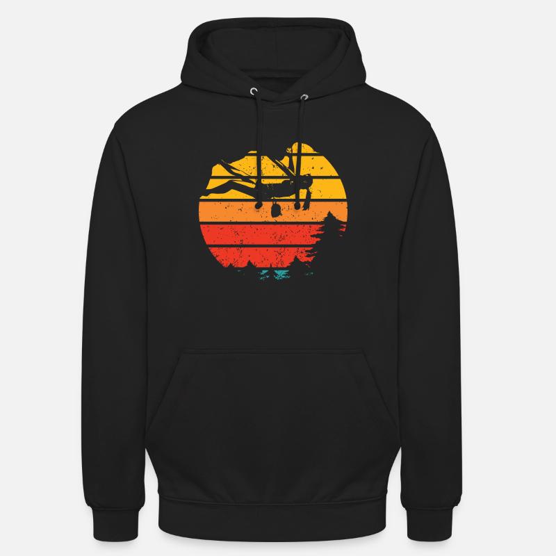 Canyoning Rock Climbing - Unisex Hoodie - black