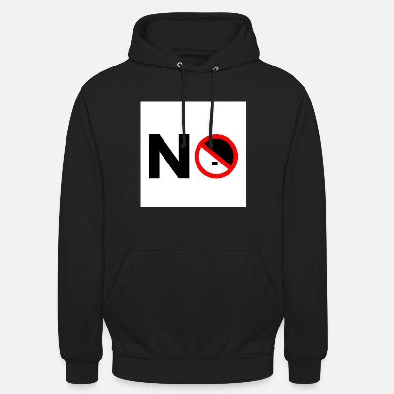 Gegen rechts - Unisex Hoodie - Schwarz