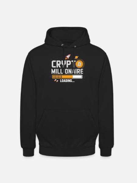 Crypto Loading - Devenez millionnaire - Sweat-shirt à capuche unisexe - noir