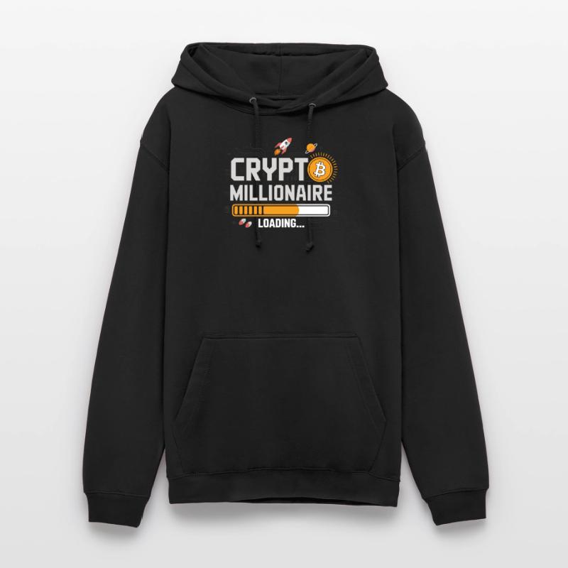 Crypto Loading – Become a Millionaire Unisex Hoodie