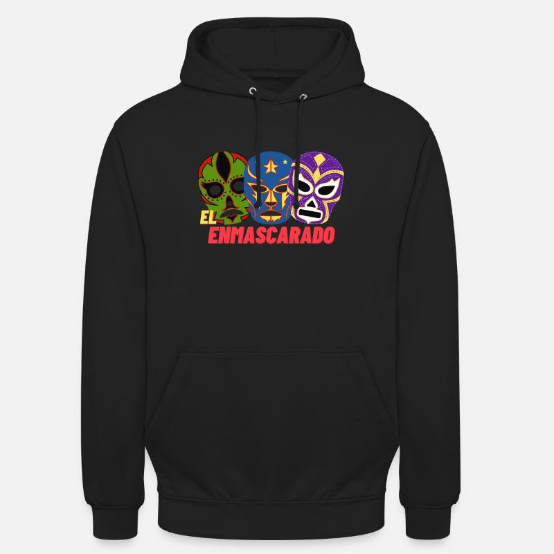Lutteur Mex - Sweat-shirt à capuche unisexe - noir