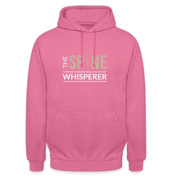 Physiothérapie - Sweat-shirt à capuche unisexe - rose - Devant - Alina (178cm) & Michal (187cm)
