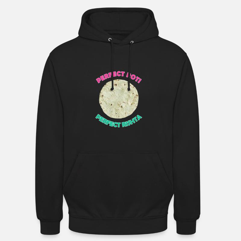 PARFAIT ROTI PARFAIT RISHTA - Sweat-shirt à capuche unisexe - noir