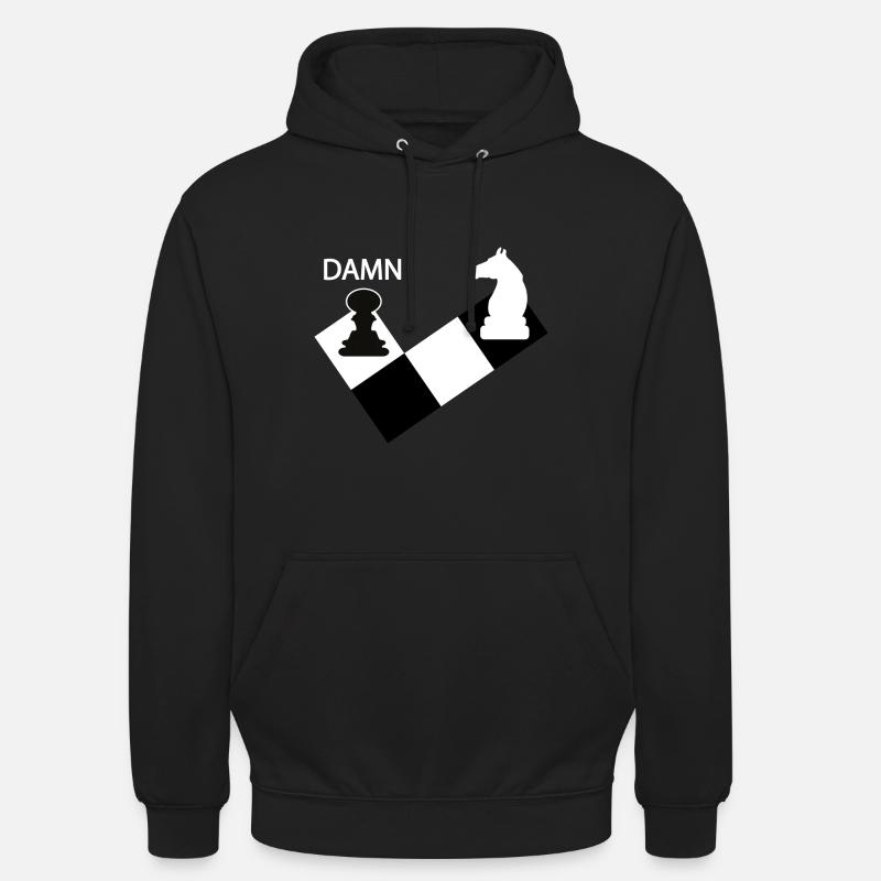 Schach - Unisex Hoodie - Schwarz