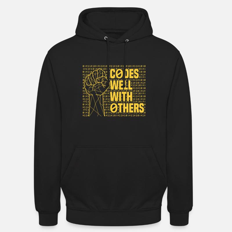 Programmer Coder Software Developer - Unisex Hoodie - black