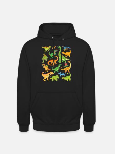 dinosaur - Unisex Hoodie - black