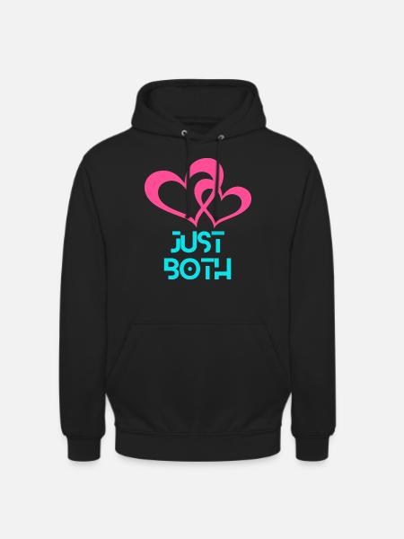 Just you and me - Unisex Hoodie - black