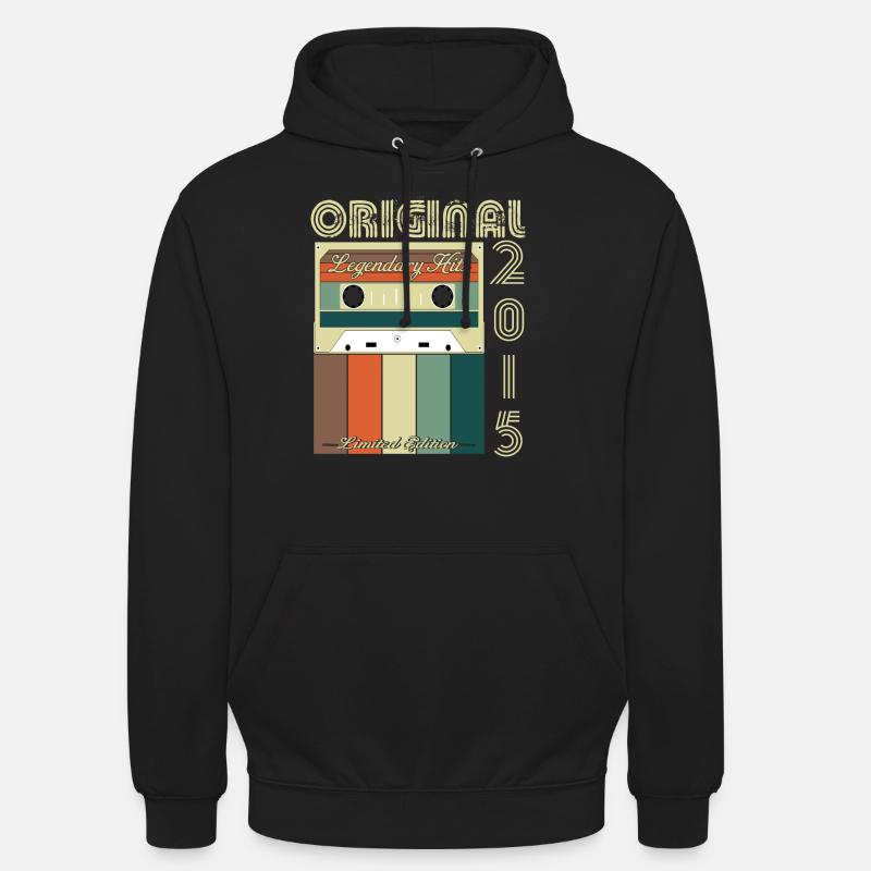 Anniversaire légendaire de 2015 - Sweat-shirt à capuche unisexe - noir