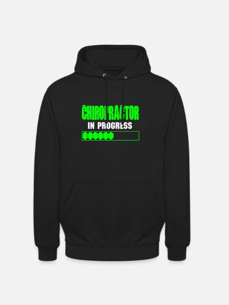 Physiotherapist Chiropractor Physiotherapy - Unisex Hoodie - black