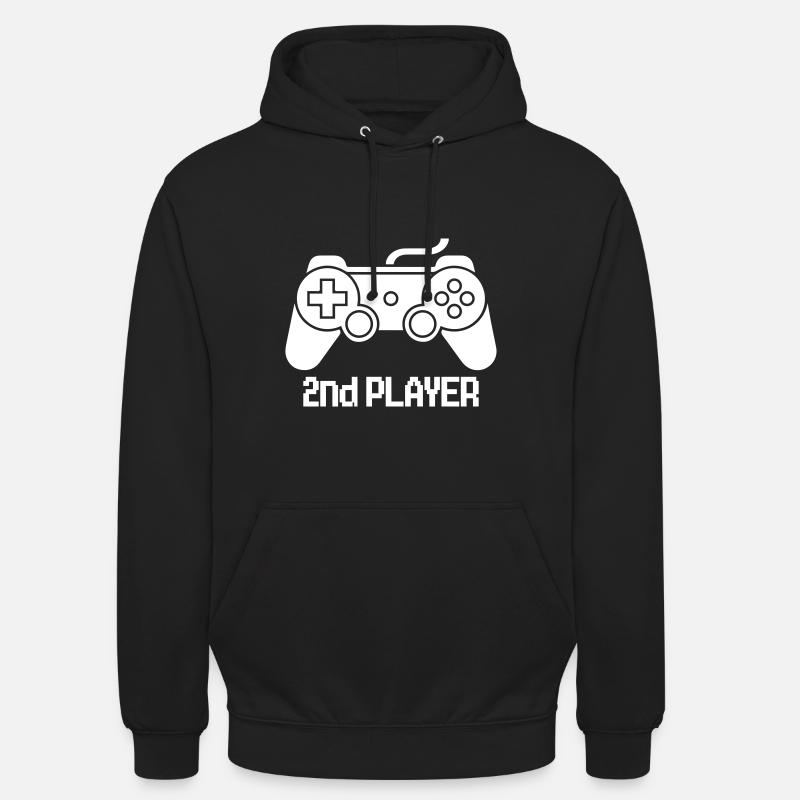 Second Player Game - Unisex Hoodie - Schwarz