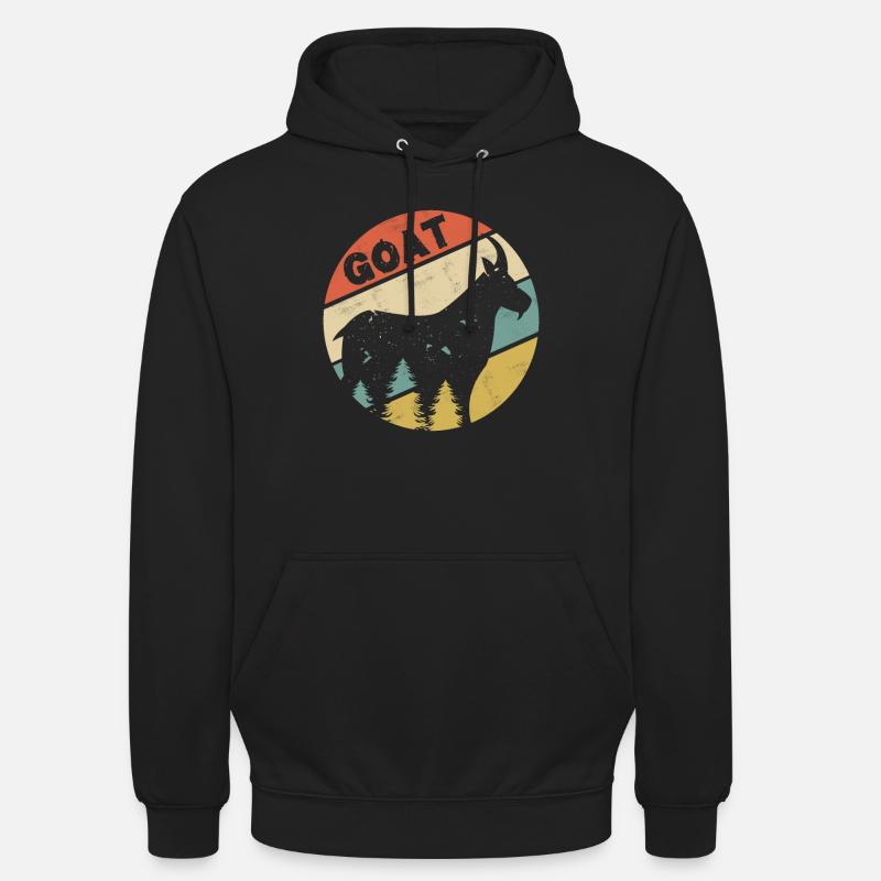 Ziege Bauer - Unisex Hoodie - Schwarz