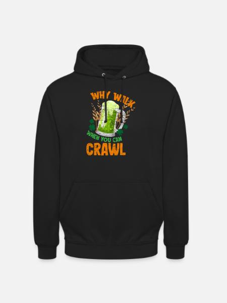 St. Patricks Day Bier - Sweat-shirt à capuche unisexe - noir