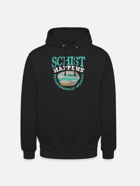 Geologist slate - Unisex Hoodie - black