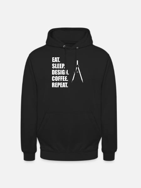 architecture - Unisex Hoodie - black