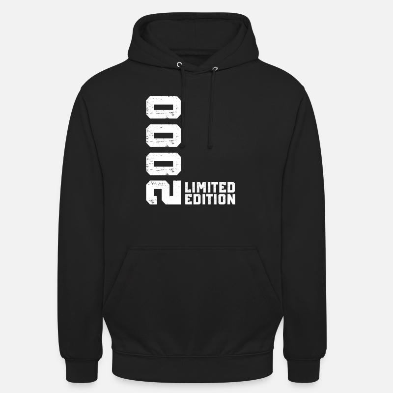 Édition limitée 2000 - Sweat-shirt à capuche unisexe - noir