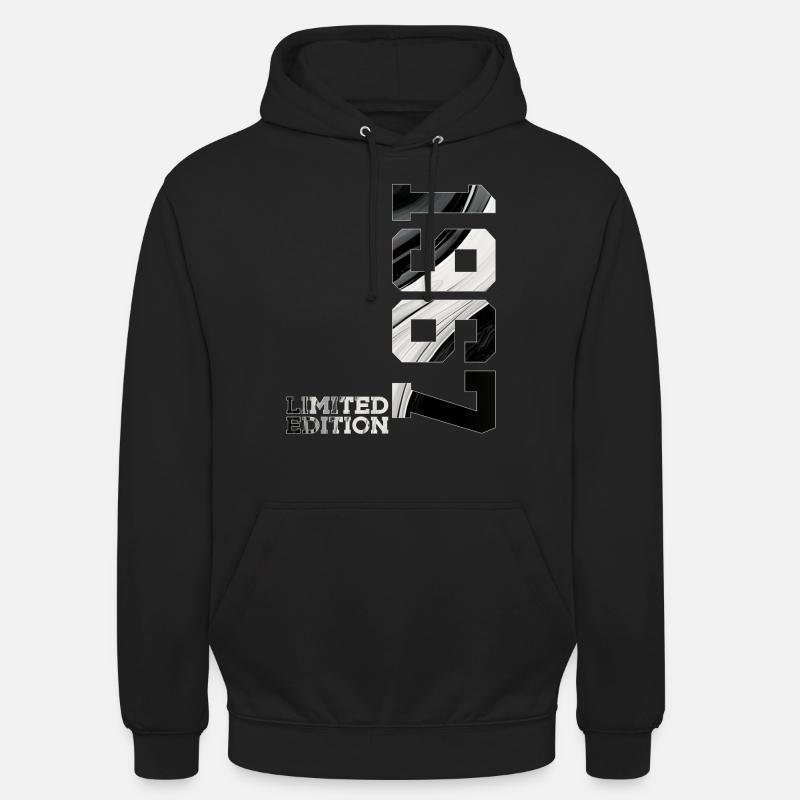 ÉDITION LIMITÉE 59E ANNIVERSAIRE 1967 - Sweat-shirt à capuche unisexe - noir