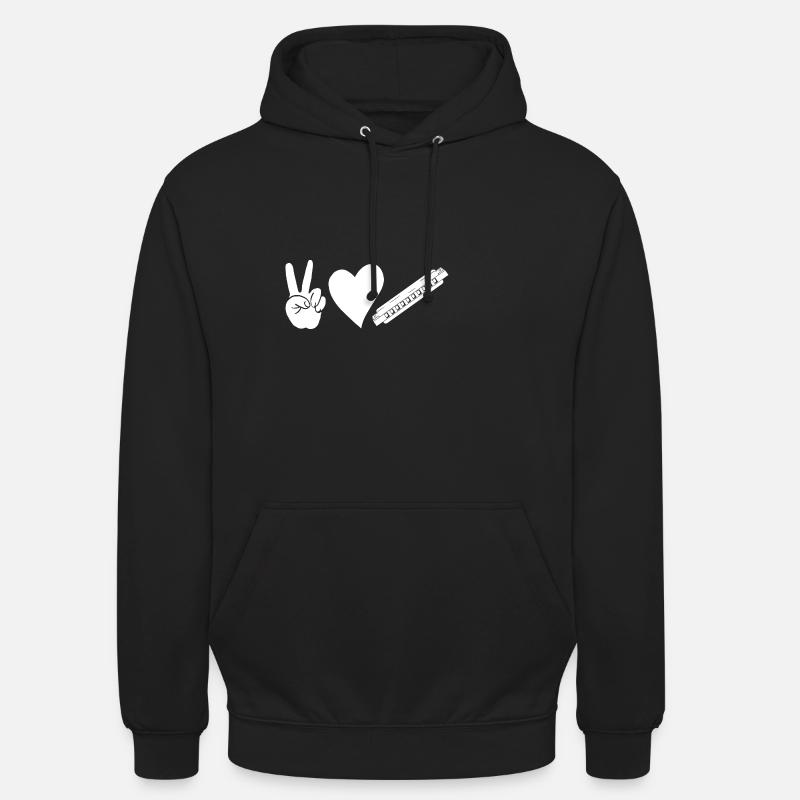 Harmonica Harmonica - Unisex Hoodie - black